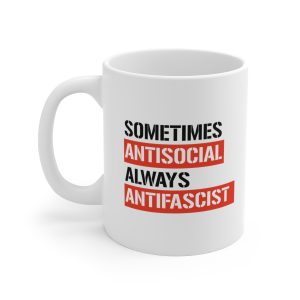 Sometimes Antisocial Always Antifascist Hrnek