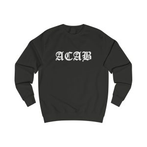 ACAB unisex mikina bez kapuce