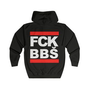 FCK BBŠ unisex mikina s kapucí na zip