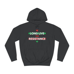 Long Live the Resistance unisex mikina s kapucí