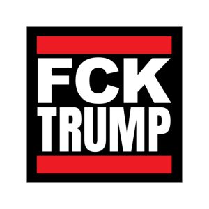 FCK TRUMP vinylové samolepky