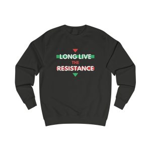 Long Live the Resistance unisex mikina bez kapuce