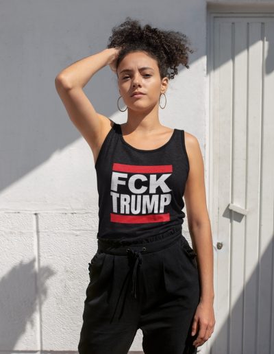 FCK TRUMP unisex tílko