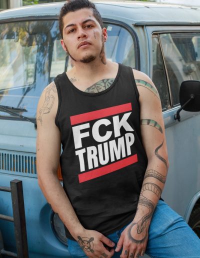 FCK TRUMP unisex tílko